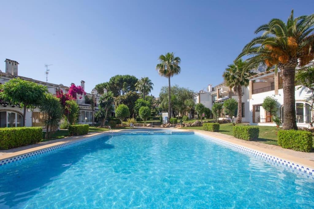 Apartamento Casa En Denia Con Piscina Y Jardin Exterior foto