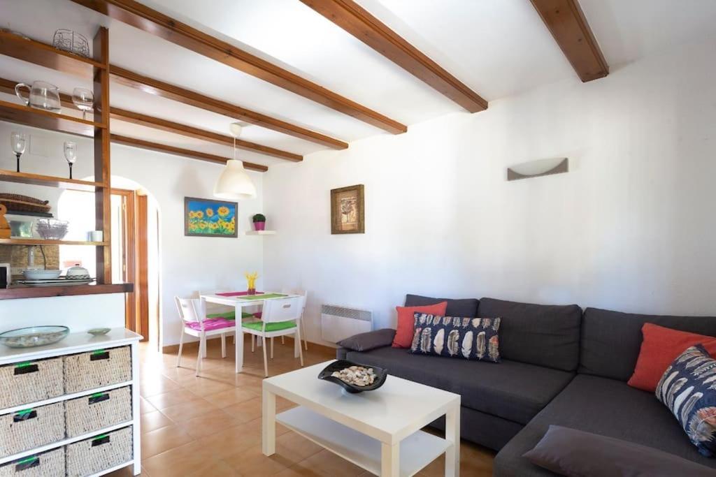Apartamento Casa En Denia Con Piscina Y Jardin Exterior foto